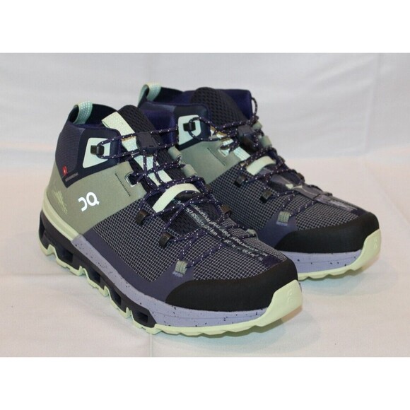 On‎ Running Cloudtrax Hiking Shoe Sneaker Reseda/lavender Woman - Picture 3 of 9
